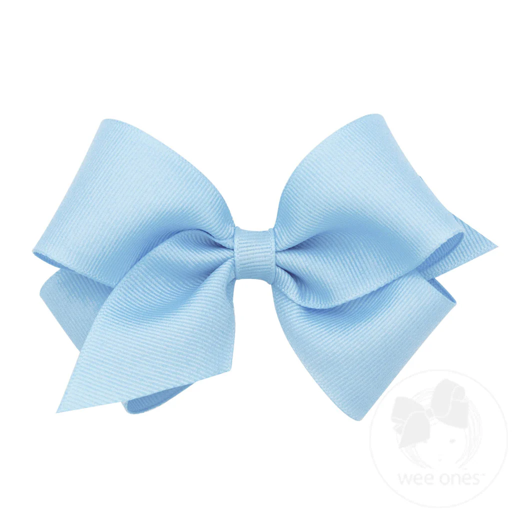 Small Classic Grosgrain Hair Bow MANY COLORS - Image 10