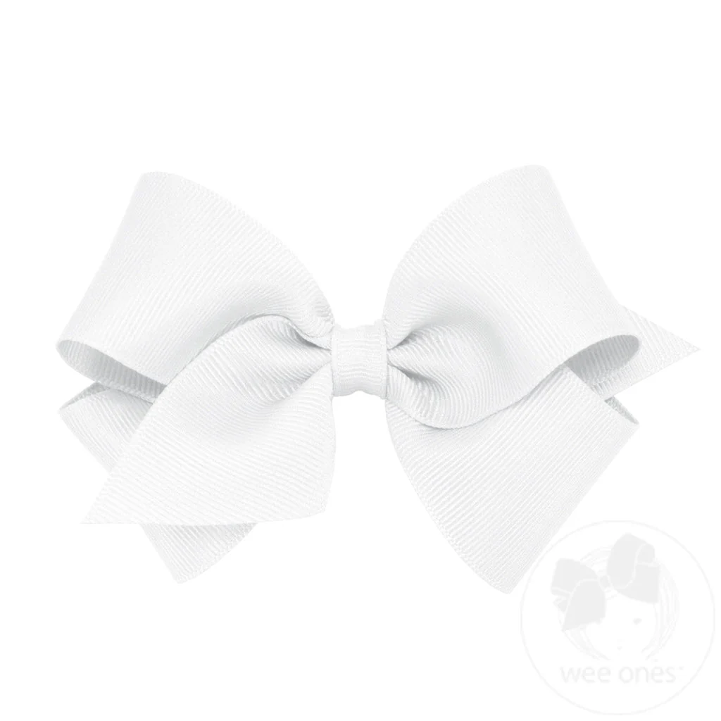 Small Classic Grosgrain Hair Bow MANY COLORS - Image 12