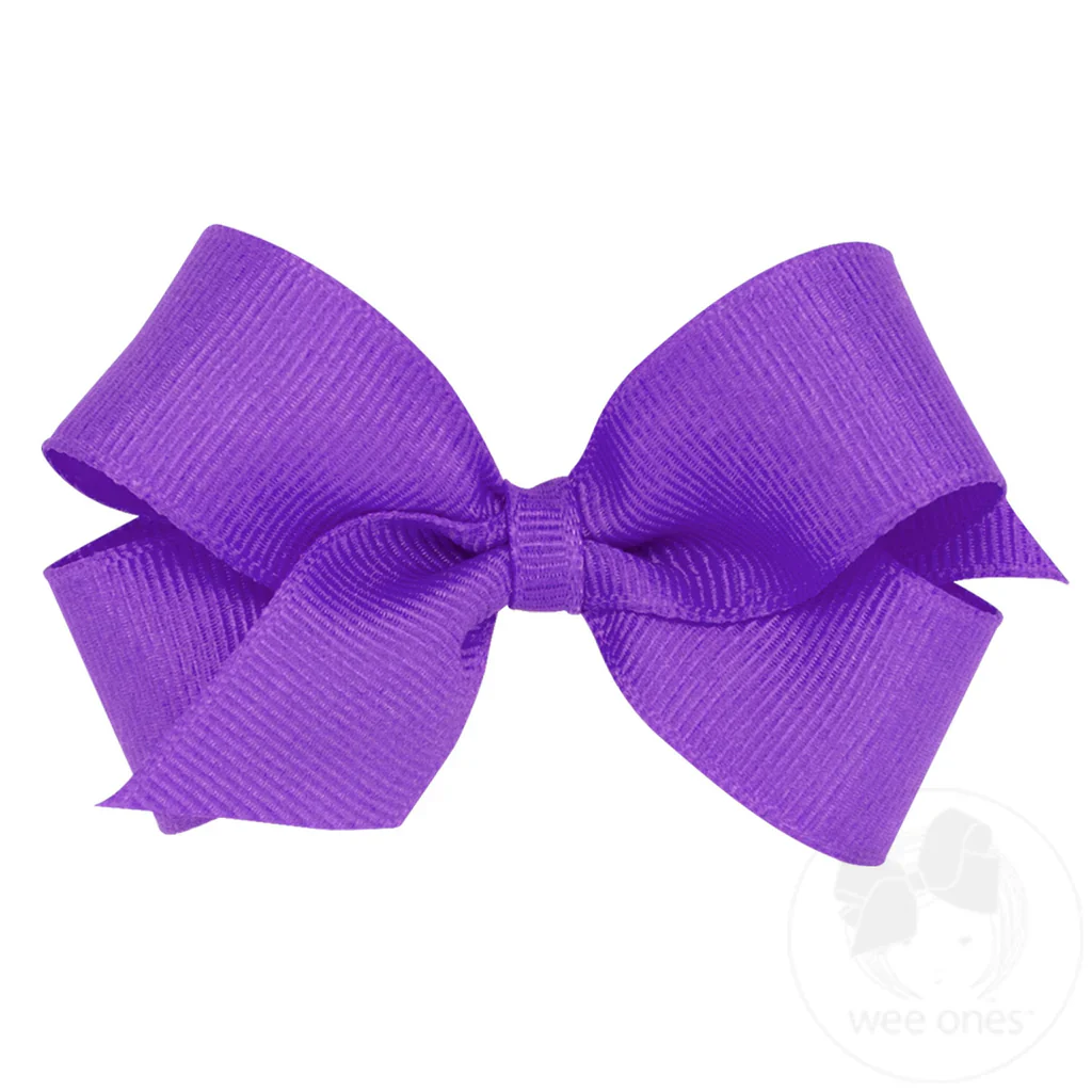 Wee Ones King Classic Grosgrain Hair Bow MANY COLORS - Image 29