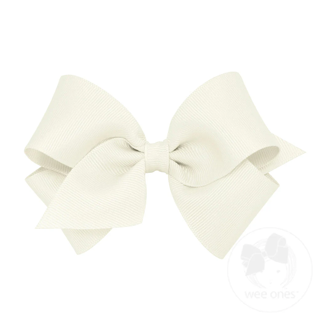 Small Classic Grosgrain Hair Bow MANY COLORS - Image 7