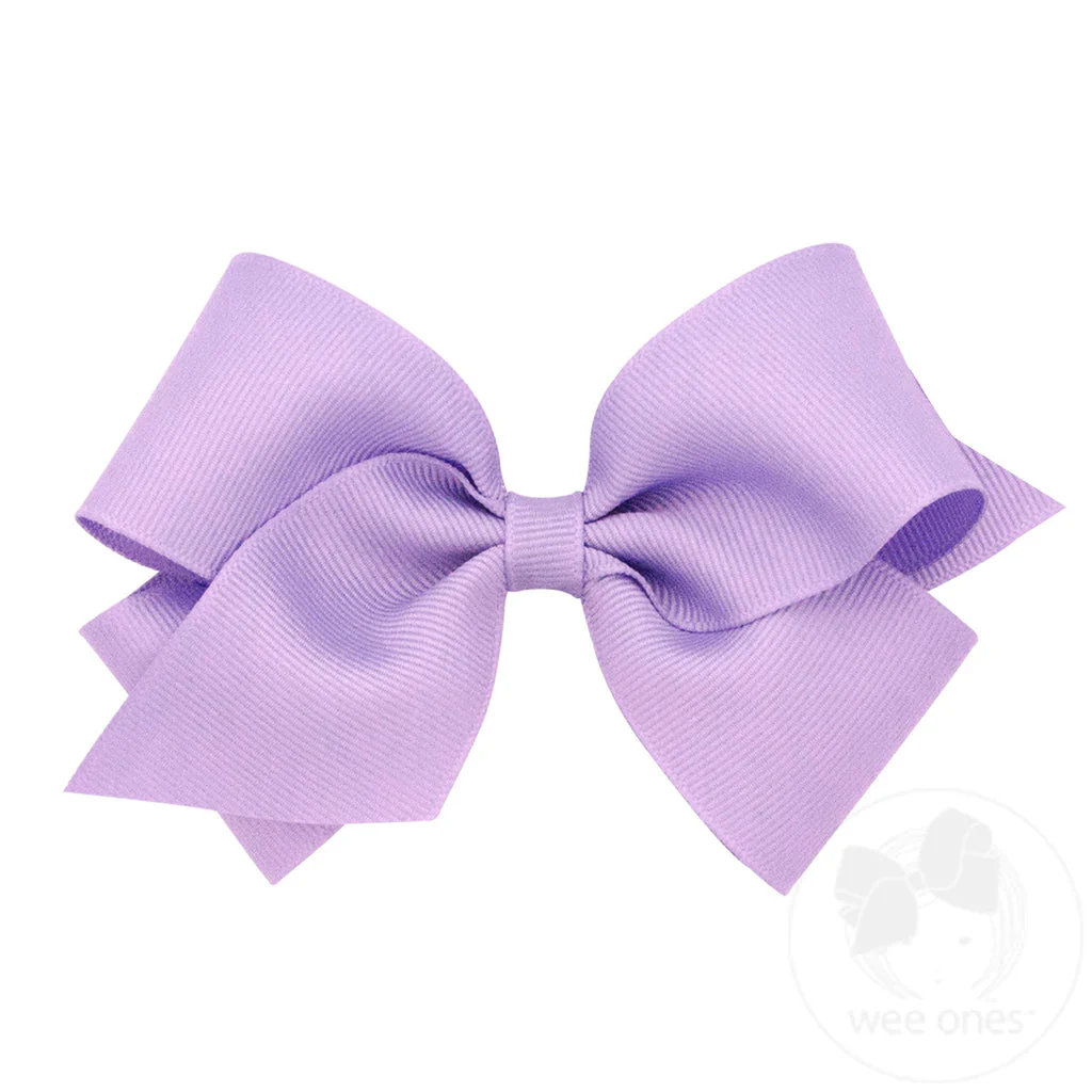 Small Classic Grosgrain Hair Bow MANY COLORS - Image 8
